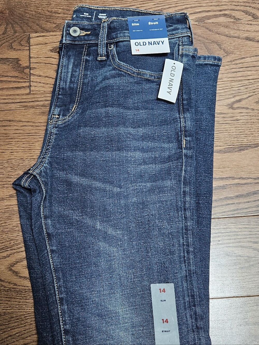 NWT Old Navy Boys Slim Jeans Size 14